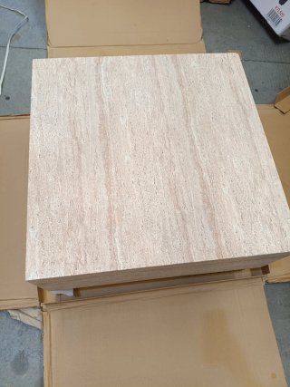SKLUM Mesa de centro cuadrada 80x80 cm en cemento