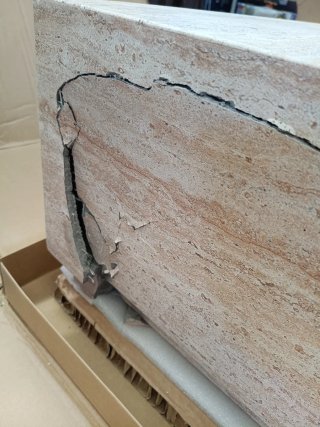 SKLUM Mesa de centro cuadrada 80x80 cm en cemento