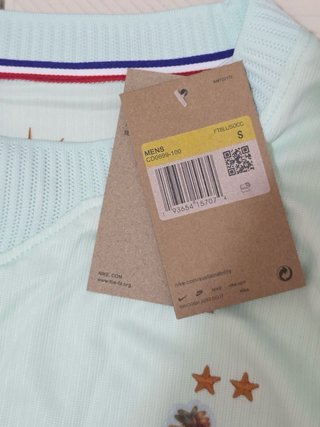 Camiseta Nike Francia Olise Teal/Oro
