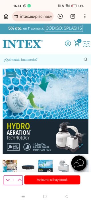 Piscina Desmontable Intex Ultra XTR 732x132cm