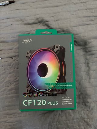 Ventiladores Deepcool CF120 Plus RGB