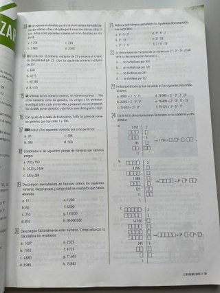 Matemáticas I Secundaria