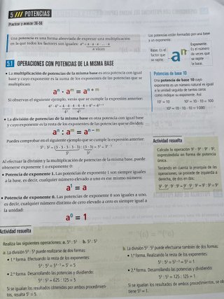Matemáticas I Secundaria