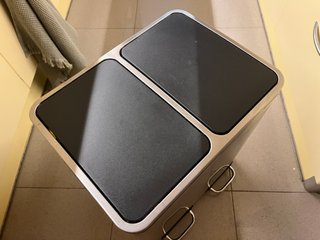 Cubo Basura Cocina Songmics Doble 2x15L