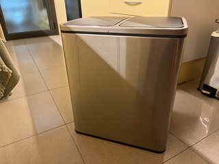 Cubo Basura Cocina Songmics Doble 2x15L