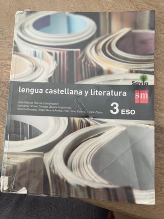 Lengua castellana y literatura 3 ESO SM