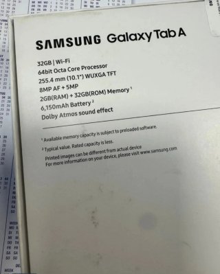 Samsung Galaxy Tab A Negra