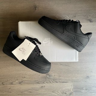 Nike Air Force 1 Triple Black Talla 40 Con Caja