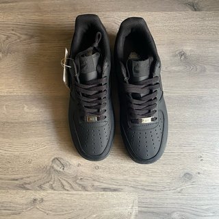 Nike Air Force 1 Triple Black Talla 40 Con Caja