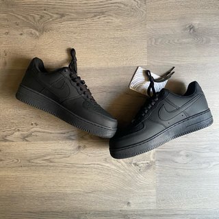 Nike Air Force 1 Triple Black Talla 40 Con Caja