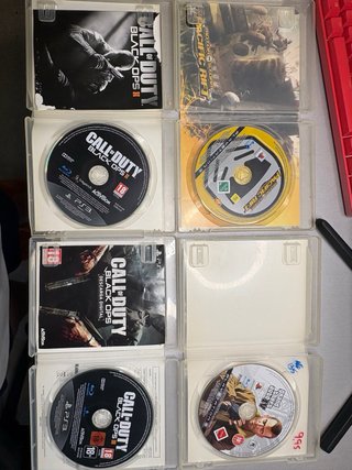 Lote 8 Juegos PS3: Uncharted, GTA, Call of Duty