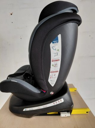 Asiento infantil coche gris Fijación isofix