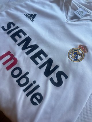 Camiseta Real Madrid Adidas 2004/05 Siemens