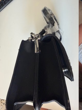 Bolso Steve Madden Negro con Brillantes