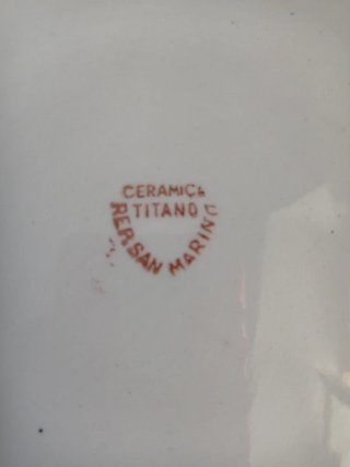 Piatto Ceramica San Marino 30 cm