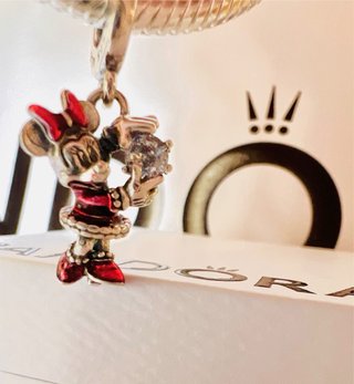 Pandora Charm Minnie Mouse con Diamante