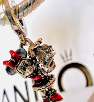 Pandora Charm Minnie Mouse con Diamante