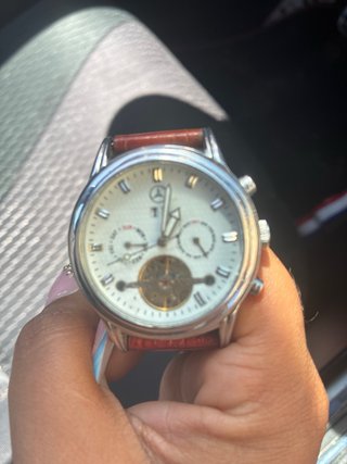 Reloj Mercedes Automático correas de cuero