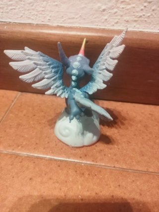 Skylanders figura dragón azul