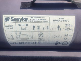 Kayak hinchable 2/3 personas