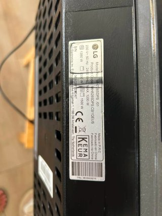 Microondas LG, lo vendo por mudanza, está como nue