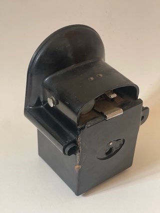 Philips box Flash Cámara Vintage Negra