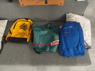 Regalo 3 mochilas publicidad