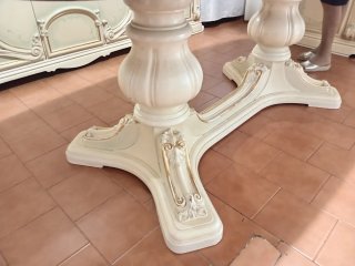 Mobile soggiorno stile veneziano bianco anticato