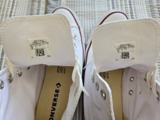 Converse Blancas Altas