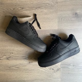 Nike Air Force 1 Triple Black Talla 40 Con Caja