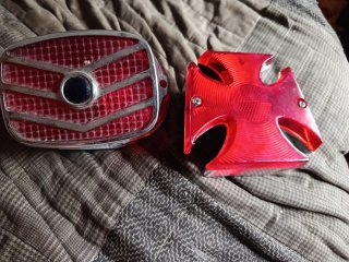 Piloto Cruz Malta Harley Custom Rojo