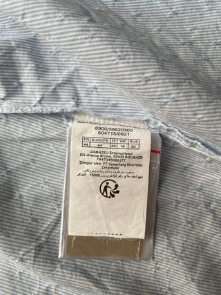 Camicia Camaïeu Azzurra Donna Taglia L