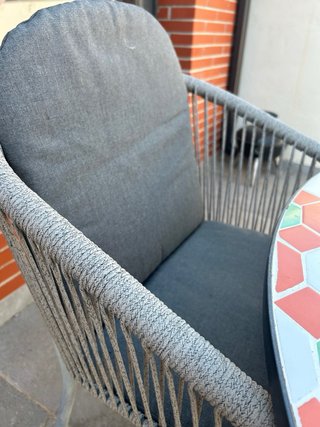 Mesa y 4 Sillas Jardín Leroy Merlin Alhambra