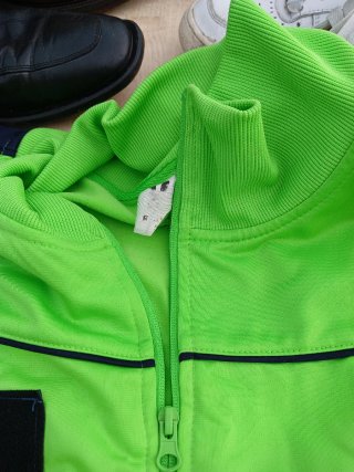 Felpa Polizia Stradale Verde Blu