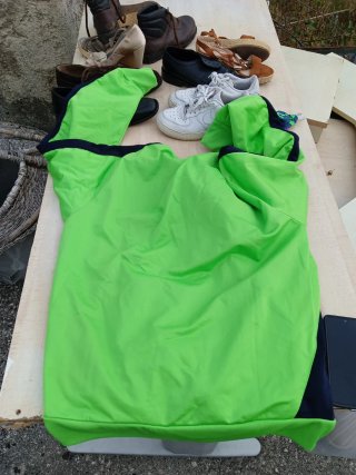Felpa Polizia Stradale Verde Blu