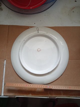 Piatto ceramica San Marino Titano 30cm