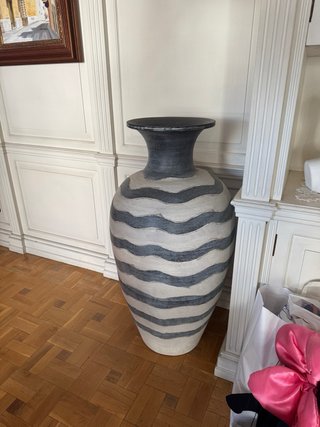 Jarrón grande de cerámica
