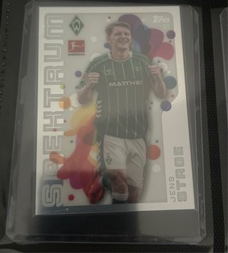 Cromo fútbol Topps Spektrum Jens Stage