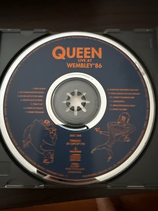 CD Queen Live at Wembley '86