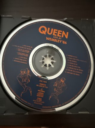 CD Queen Live at Wembley '86