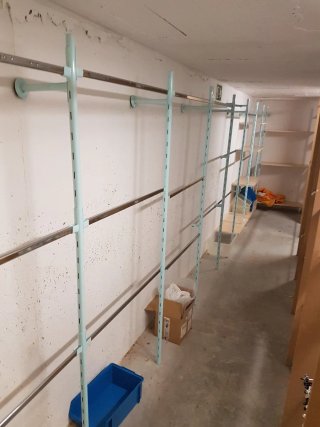 Estanterías de Almacén Madera y Metal
