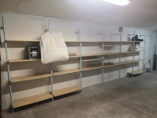 Estanterías de Almacén Madera y Metal