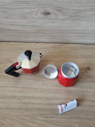 Barazzoni La Caffettiera Colorita, Aluminio
