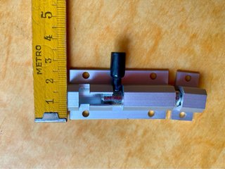 Catenaccio in alluminio