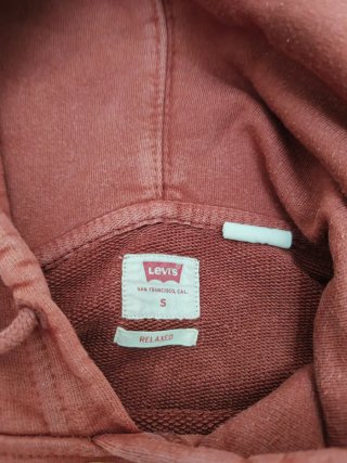 Felpa Levi's Bordeaux Taglia S (Relaxed Fit)