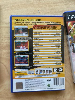 Lote 10 juegos Singstar PS2.