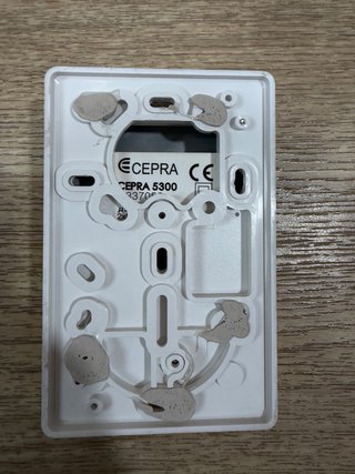 Cronotermostato Digital CEPRA 5300 Programable