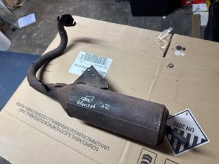 Tubo de escape Honda Bali 2T