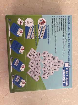 Juego Educativo Joozmui Palabras y Números
