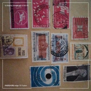 10 francobolli italiani usati 1961-1963